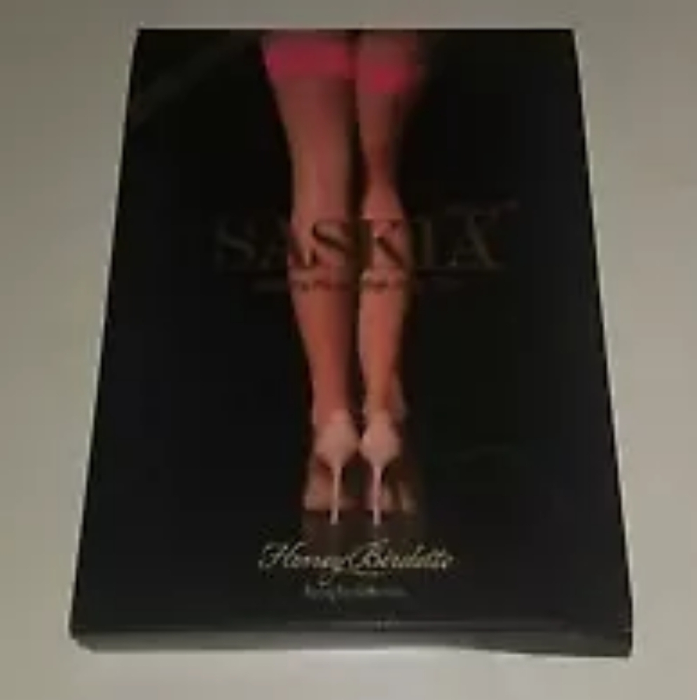 Honey Birdette Saskia Neon Pink stockings size Small or Medium new